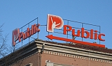 Обемни букви, Public, гр. Варна, 2010г.