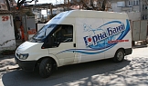 Брандиране на микробуси на Горна Баня